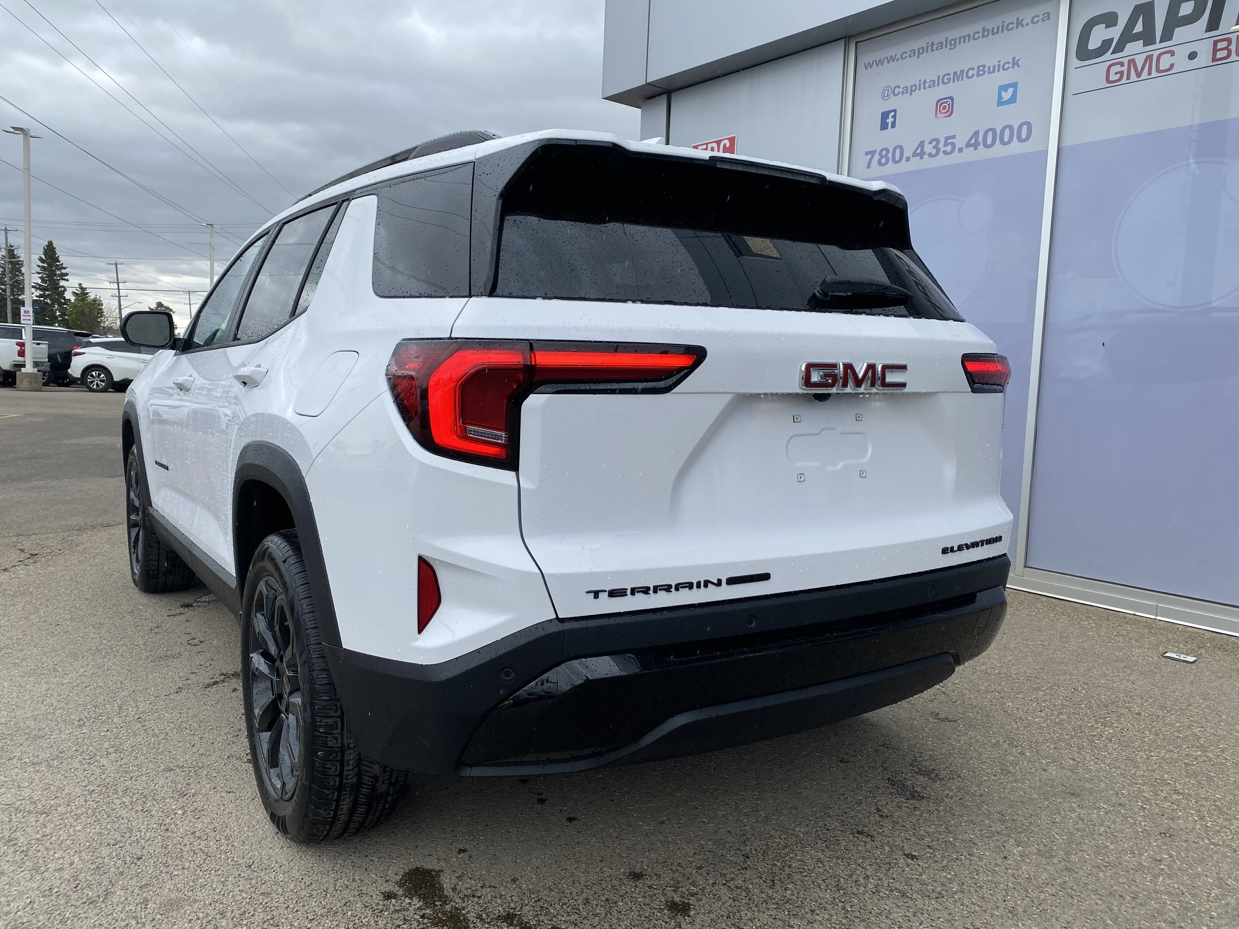 New 2026 Summit White GMC AWD Elevation image 4
