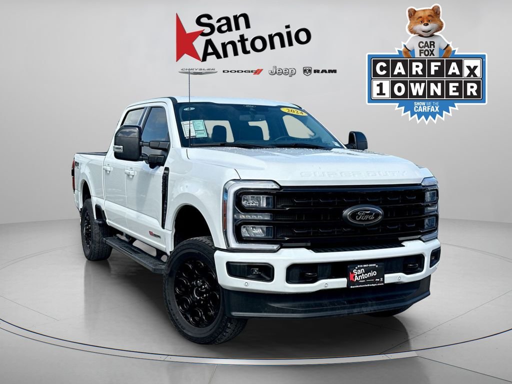 Used 2024 White Ford Lariat image 1