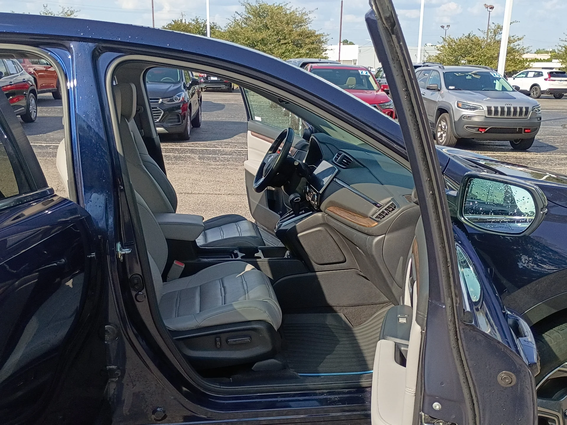 Certified Used 2018 Obsidian Blue Pearl Honda EX-L image 22