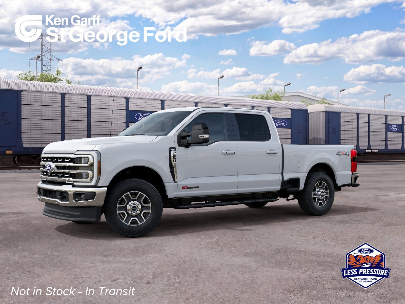 New 2027 White Ford LARIAT image 1