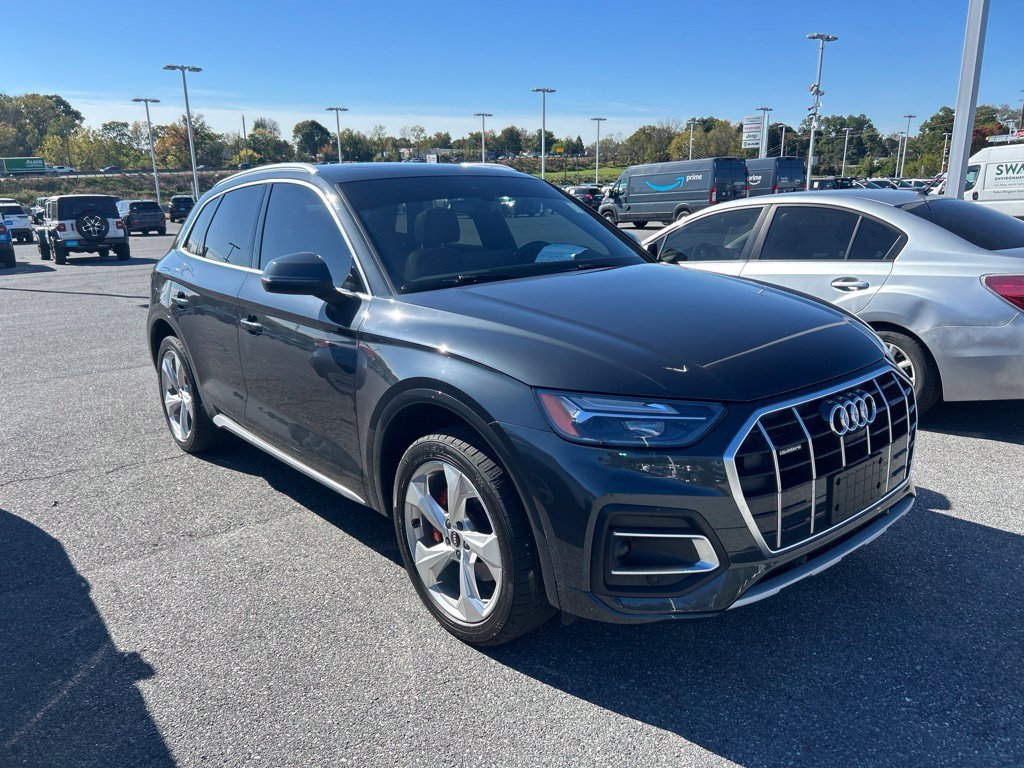 Used 2021 Gray Audi 45 Premium Plus image 3