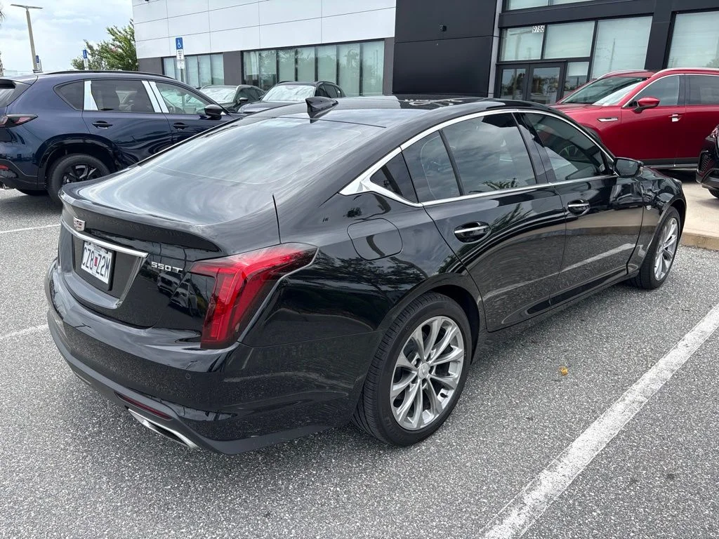 Used 2024 Black Cadillac Premium Luxury image 3