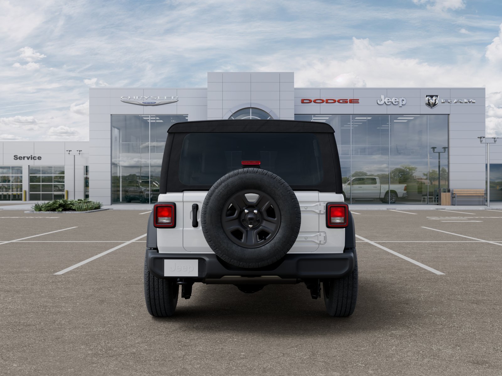 New 2026 Bright White Clearcoat Jeep Sport image 33