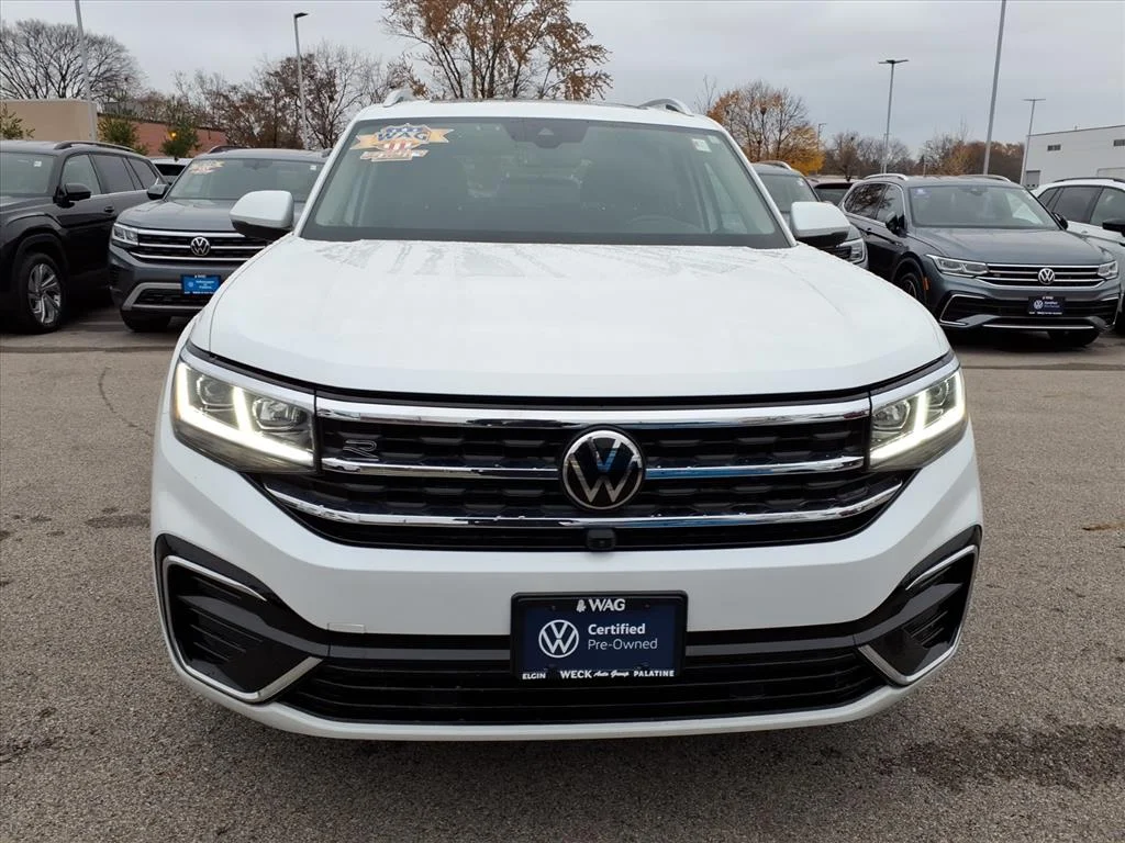 Used 2023 Opal White Pearl (0p0p) Volkswagen V6 SEL Premium R-Line 4Motion image 2