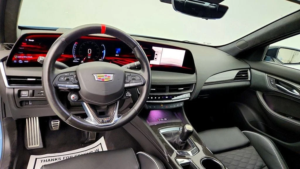 Used 2025 Drift Metallic Cadillac 4dr Sedan Blackwing w/ Precision Pkg, Parking Pkg & PDR image 12