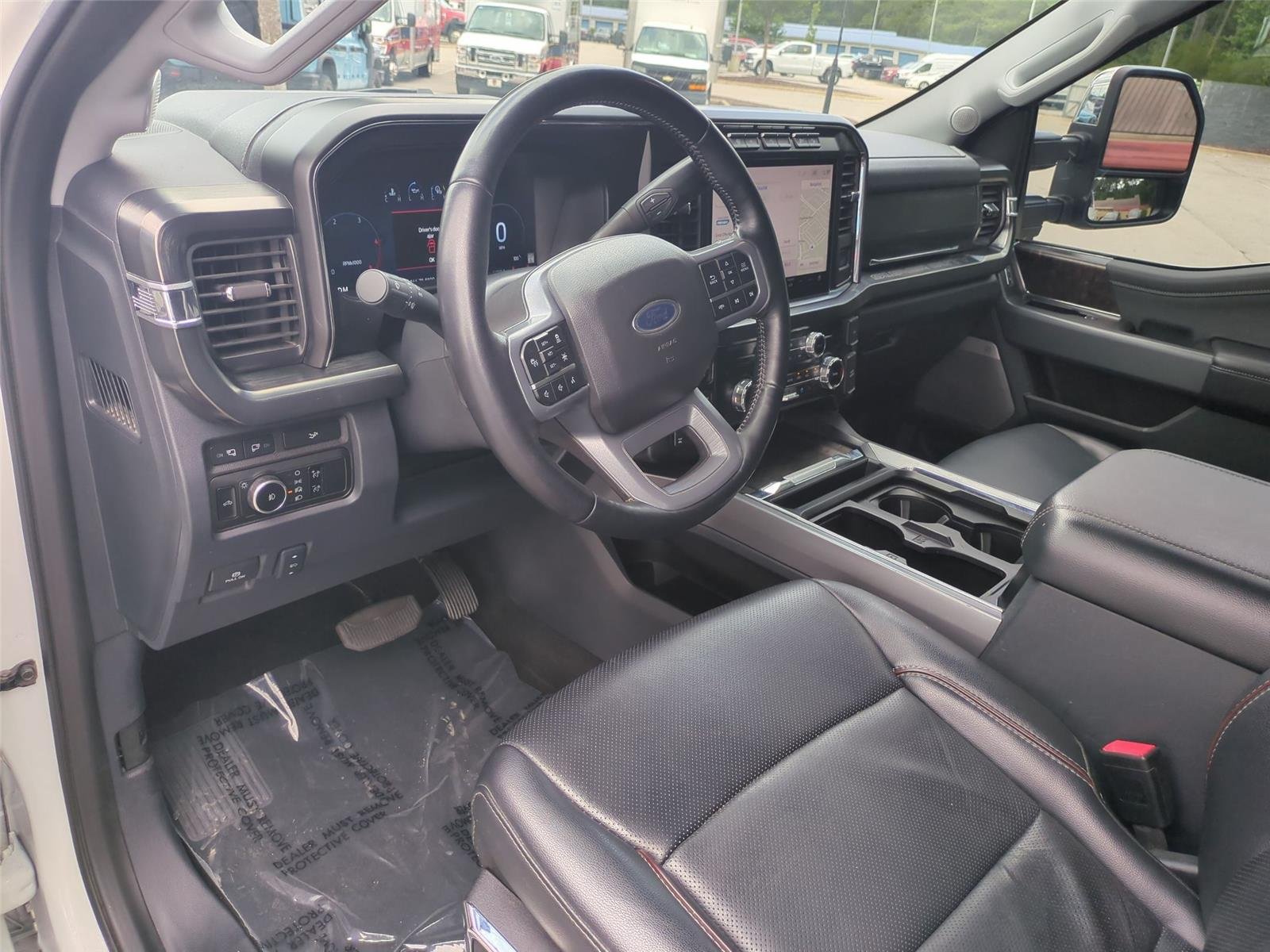 Used 2024 Star White Metallic Tri-Coat FORD  image 19