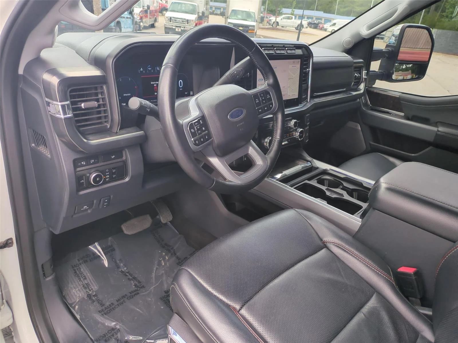 Used 2024 Star White Metallic Tri-Coat FORD  image 19