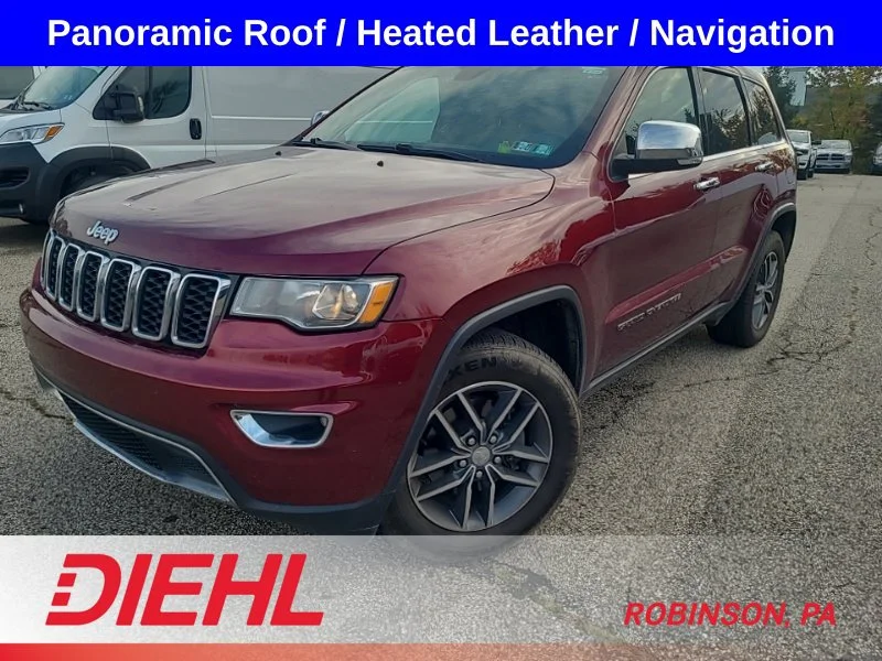 Used 2018 Red Jeep Limited image 1