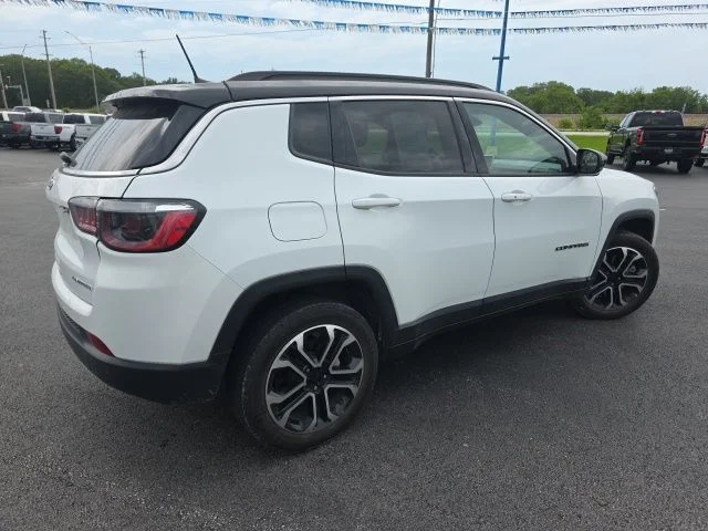 Used 2024 Bright White Clearcoat Jeep Limited image 5