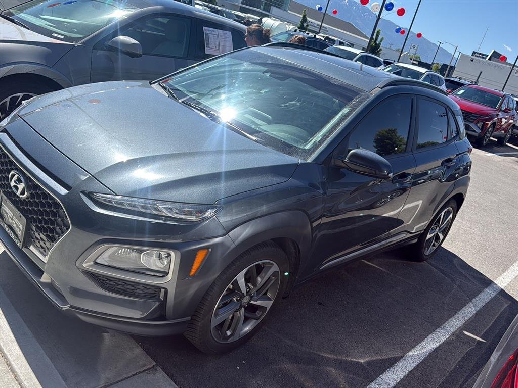 Used 2021 Thunder Gray Hyundai Limited image 1