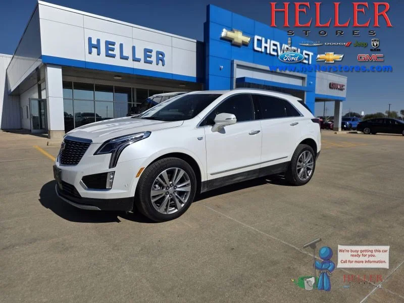 Used 2026 Crystal White Tricoat Cadillac Premium Luxury image 1