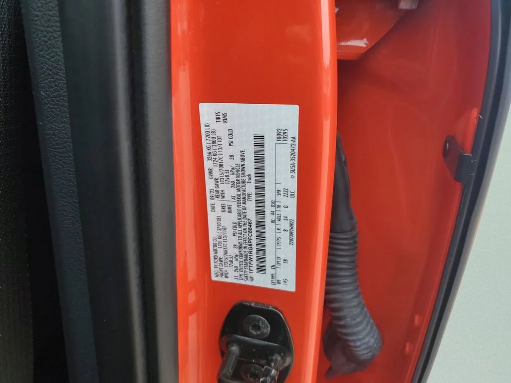 Used 2023 Orange Ford Raptor image 26