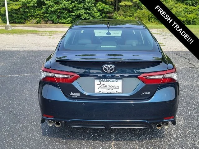 Used 2021 Blue Toyota XSE V6 image 3