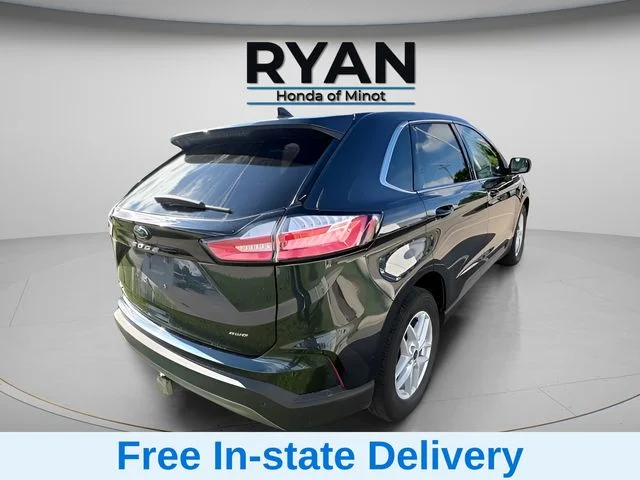 Used 2022 Blue Metallic Ford SEL image 6
