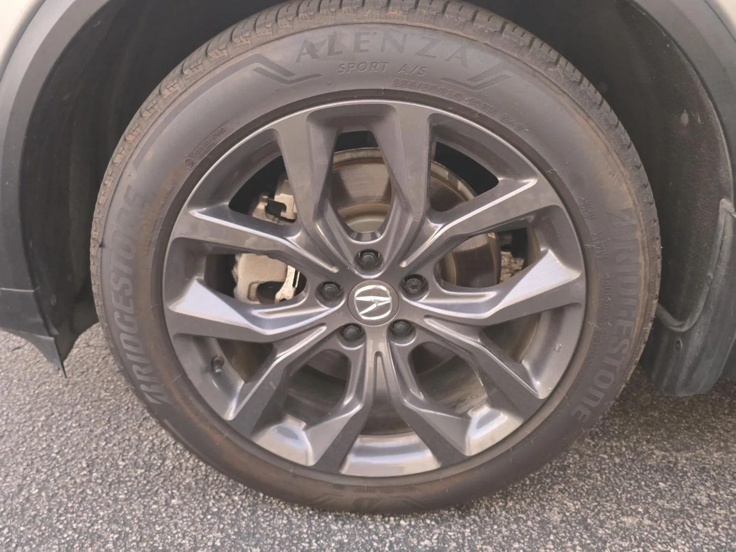 Used 2022 Lunar Silver Metallic Acura SH-AWD A-SPEC image 5