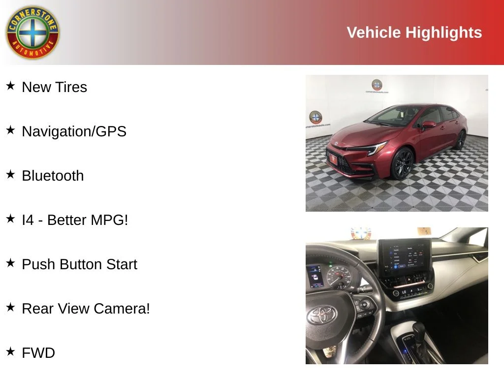 Used 2024 Toyota Corolla SE with VIN JTDBCMFE6RJ029469 for sale in Elk River, Minnesota