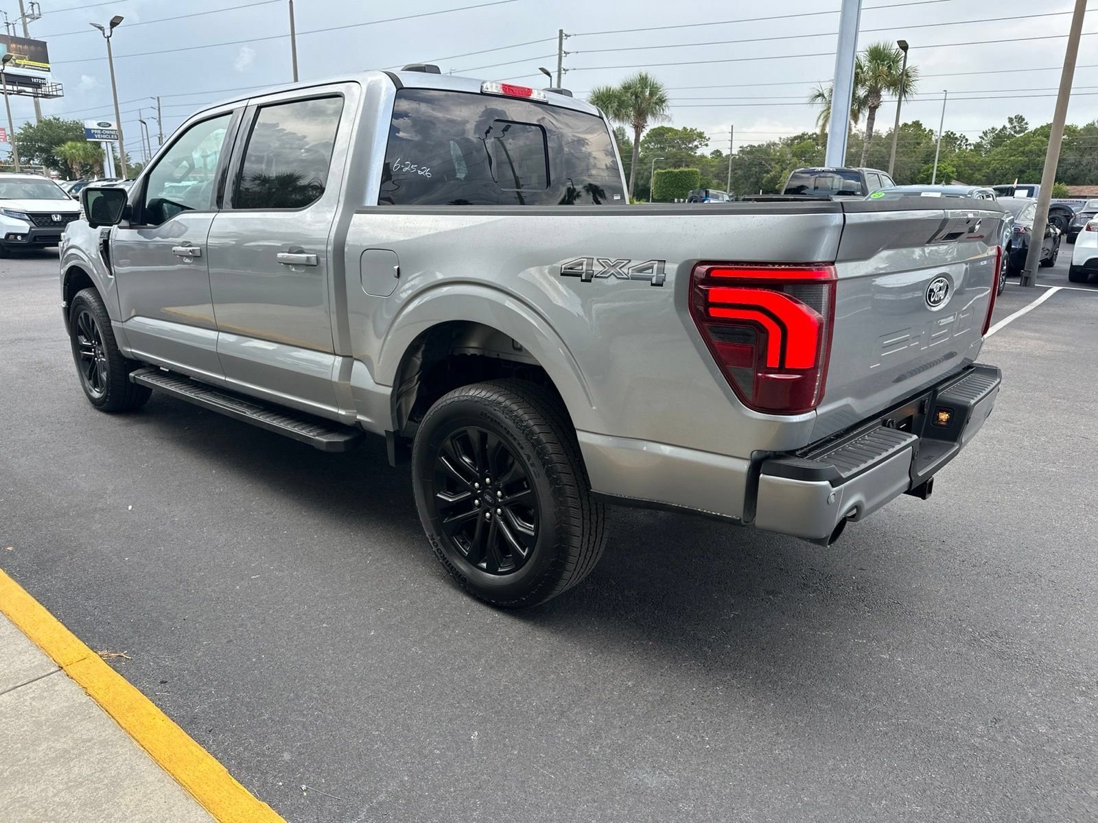 Used 2025 Silver Metallic Ford Lariat image 6