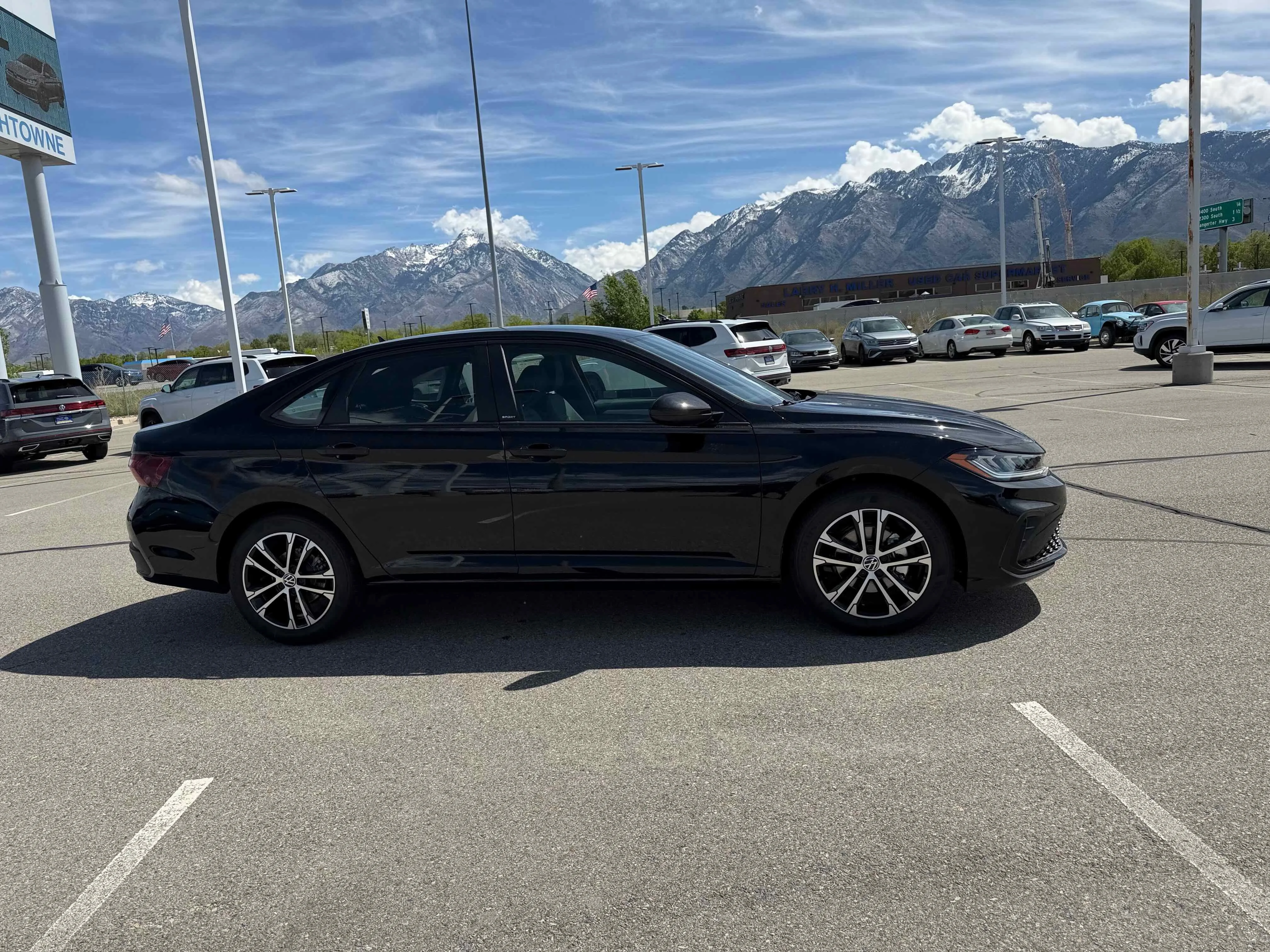 New 2026 Deep Black Volkswagen Sport image 8