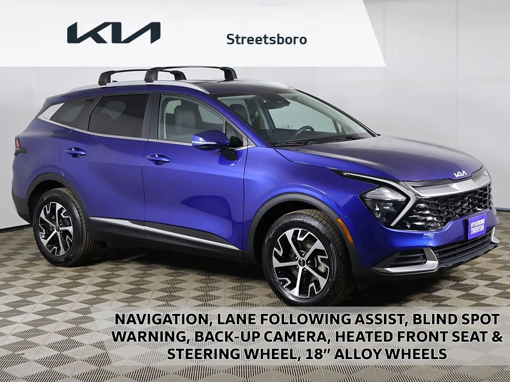 Used 2023 Blue Kia EX image 1