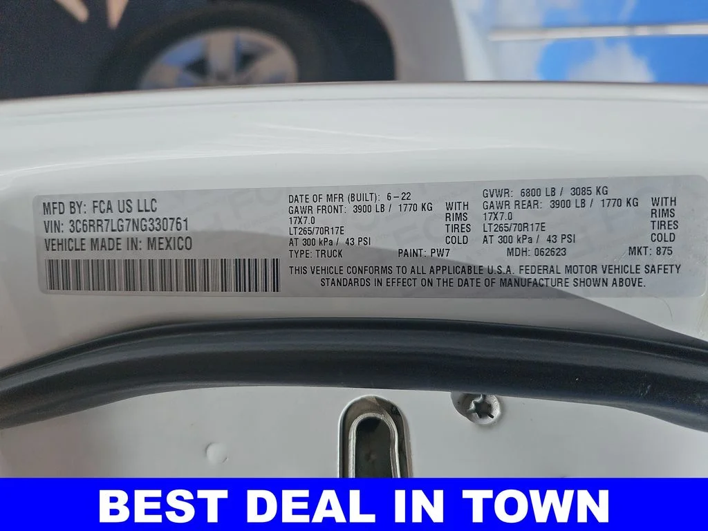 Used 2022 White Ram SLT image 38