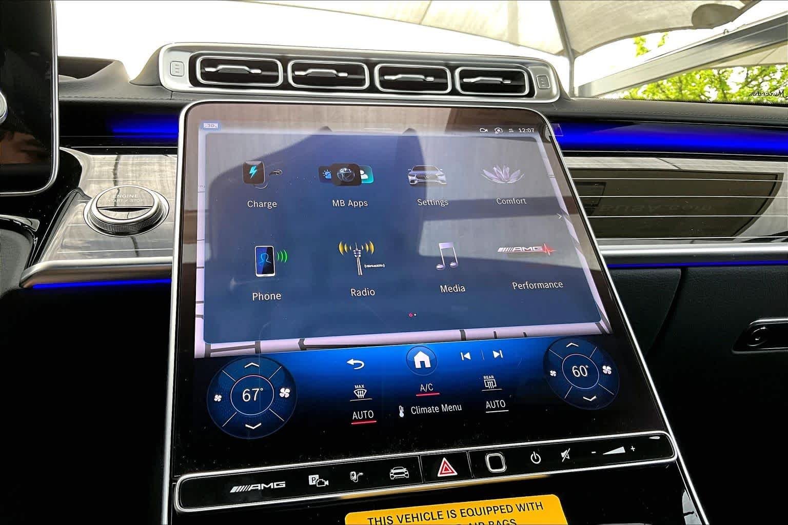 New 2026 Obsidian Black Metallic Mercedes-Benz AMG® S 63 E 4MATIC® Sedan image 12