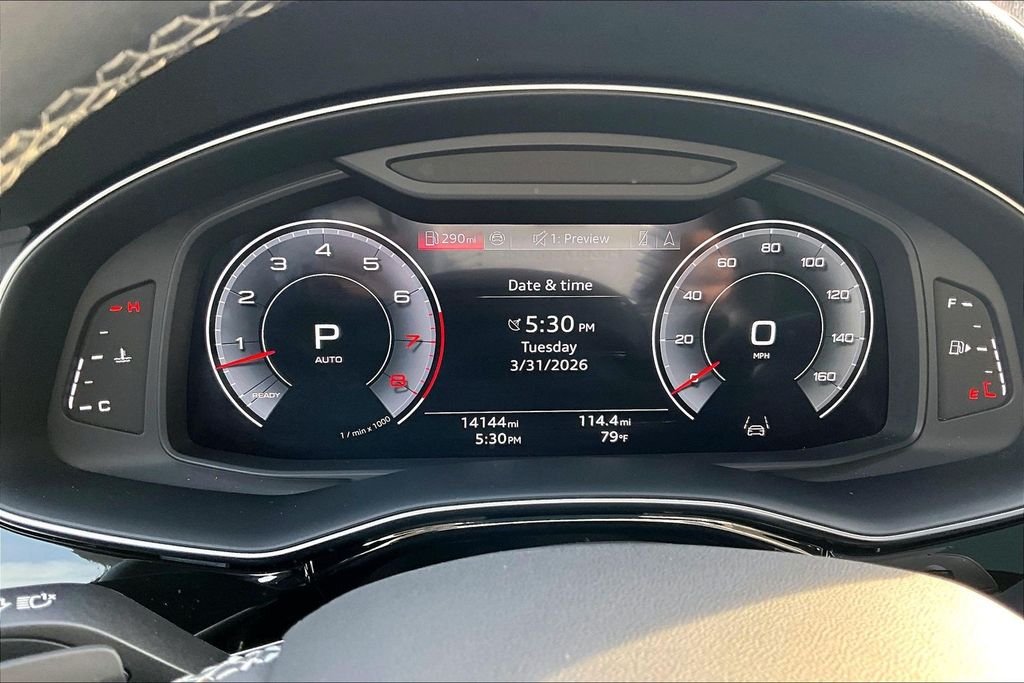 Used 2025 White Audi 55 Premium Plus image 13