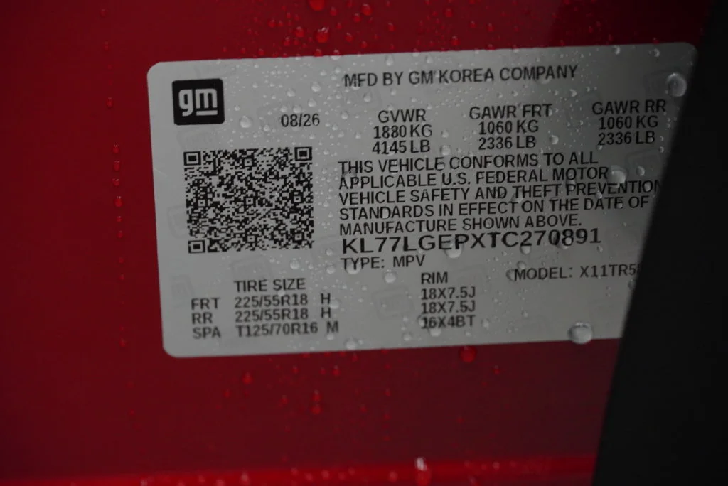 New 2026 Apex Red Chevrolet 1RS image 41