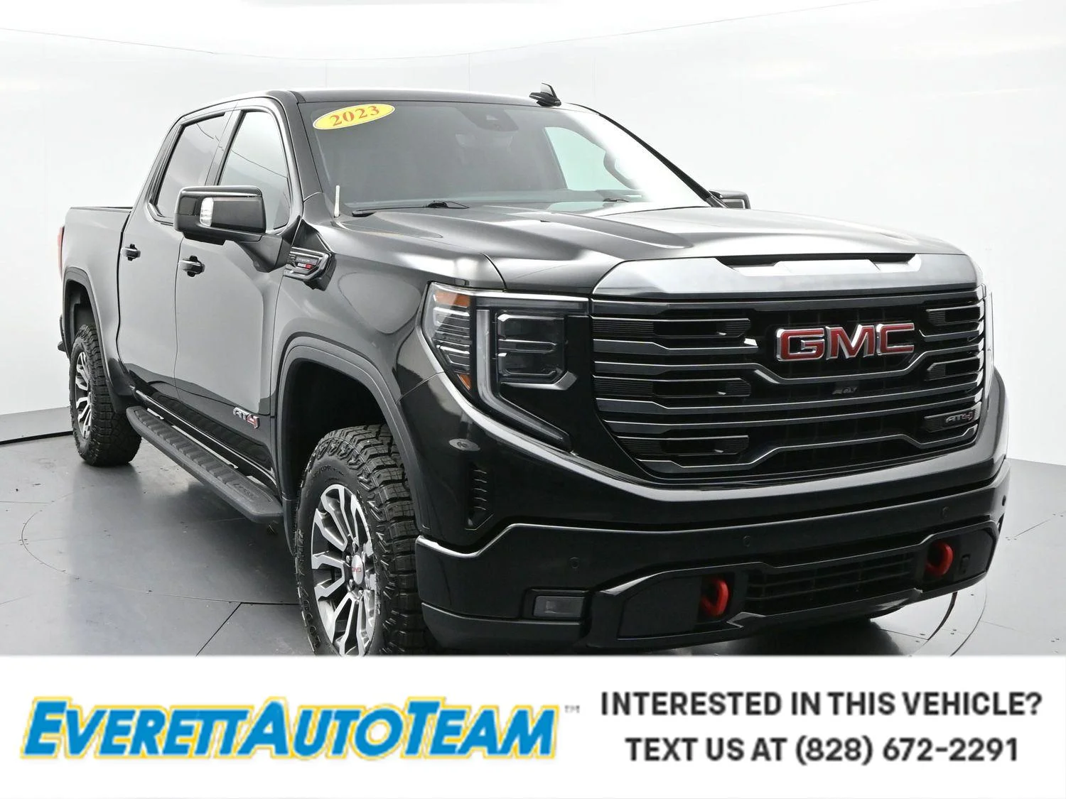 Used 2023 Onyx Black GMC AT4 image 1