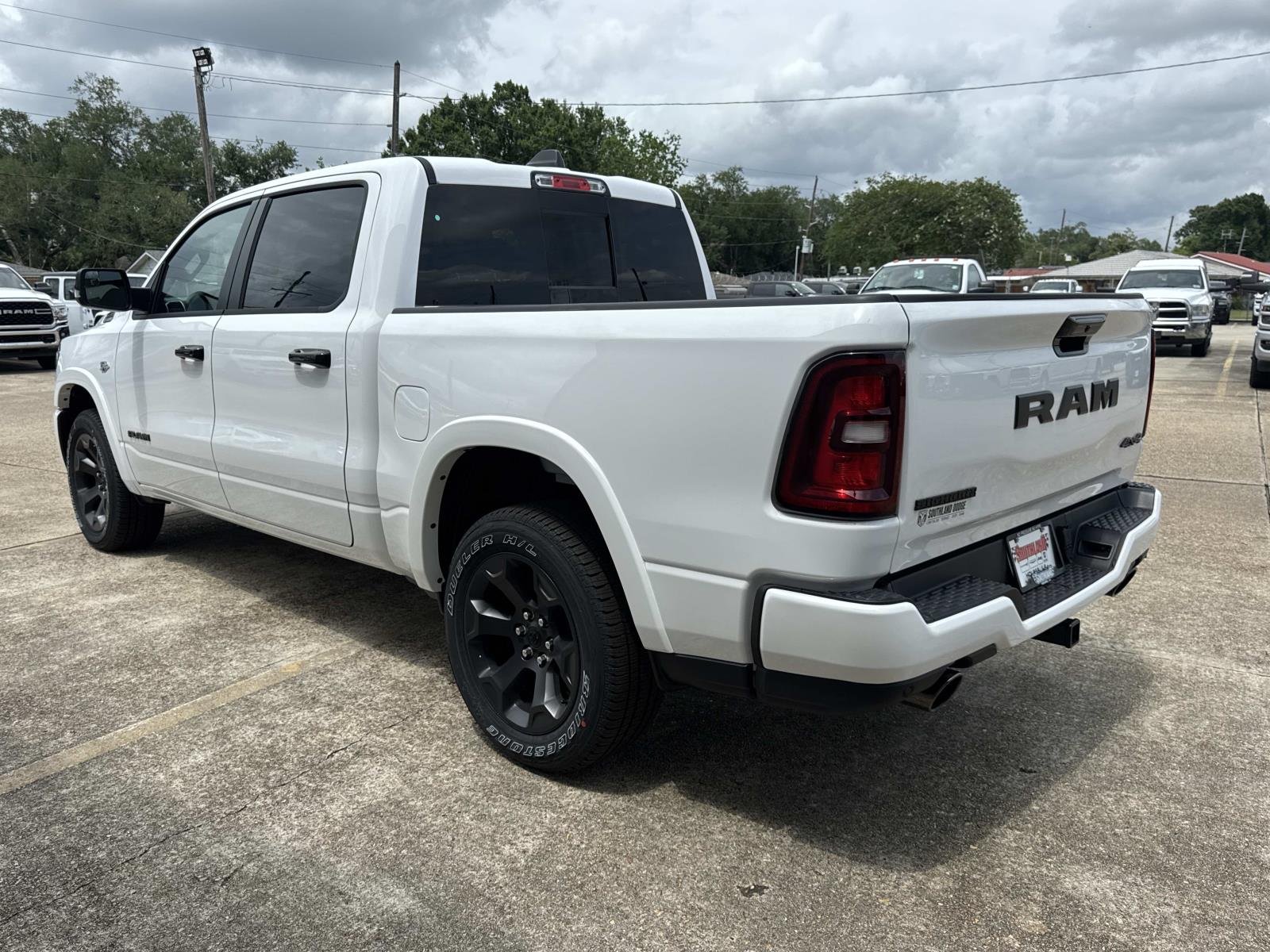 New 2026 Bright White Clear-Coat Exterior Paint RAM Big Horn image 4