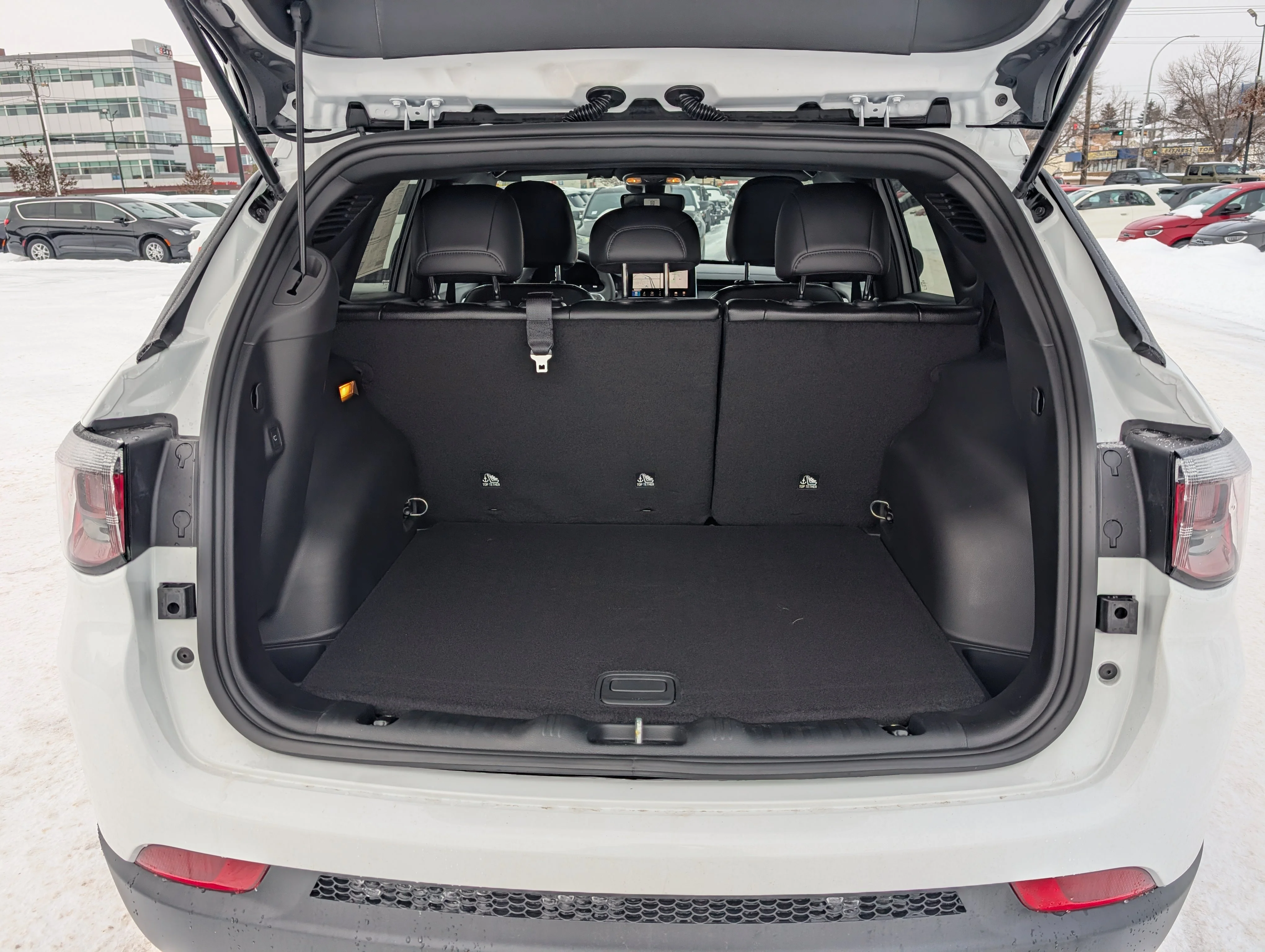 New 2026 Bright White Jeep North image 6