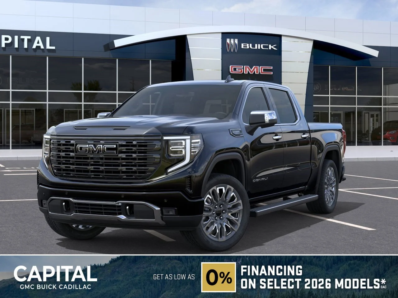 New 2026 Onyx Black GMC Denali Ultimate image 1