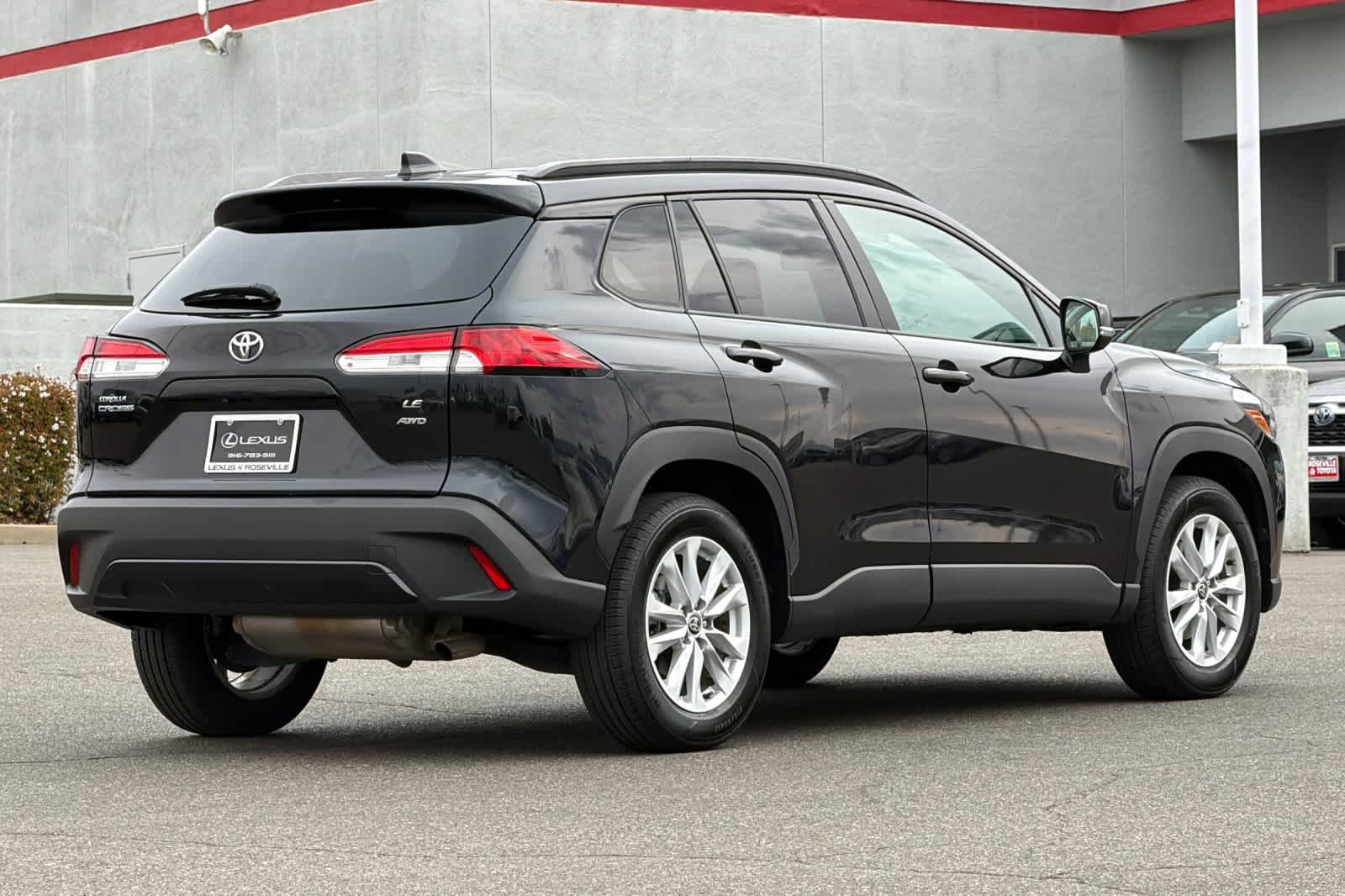 Used 2022 Jet Black Toyota LE image 2