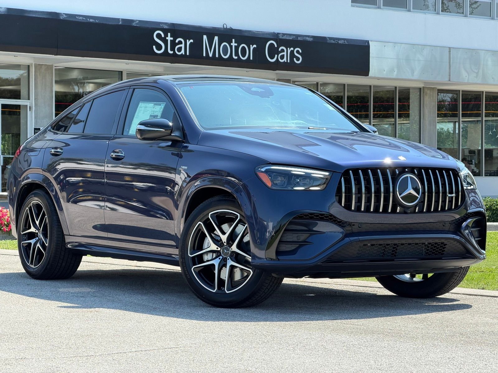 New 2026 Twilight Blue Metallic Mercedes-Benz AMG® GLE 53 4MATIC+ Coupe image 1