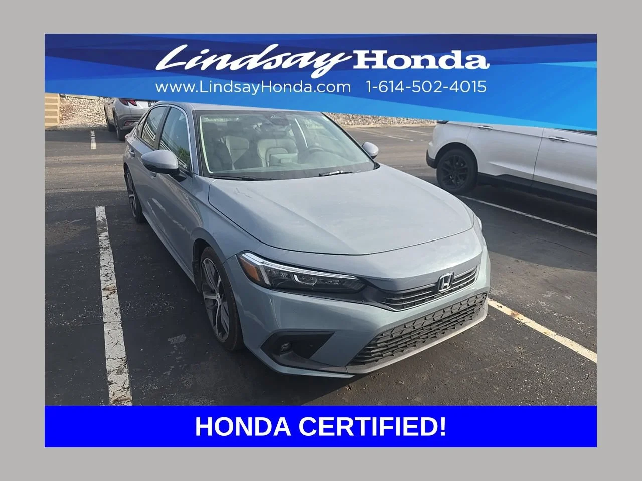 Certified Used 2023 Sonic Gray Pearl Honda Touring image 6