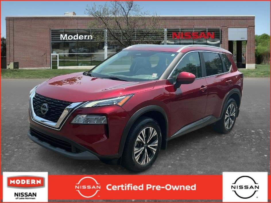 Certified Used 2023 Scarlet Ember Tintcoat Nissan SV image 1