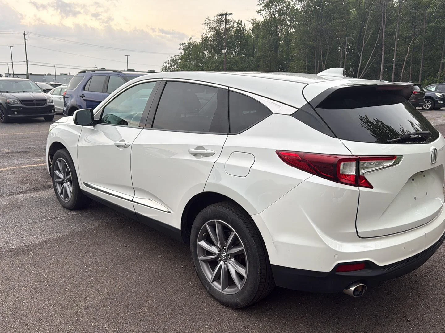 Used 2020 Platinum White Pearl Acura SH-AWD w/Tech image 5