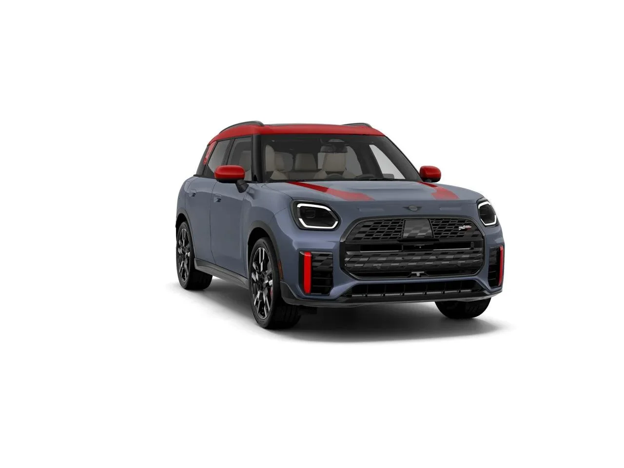New 2027 Slate Blue Metallic MINI Iconic image 1