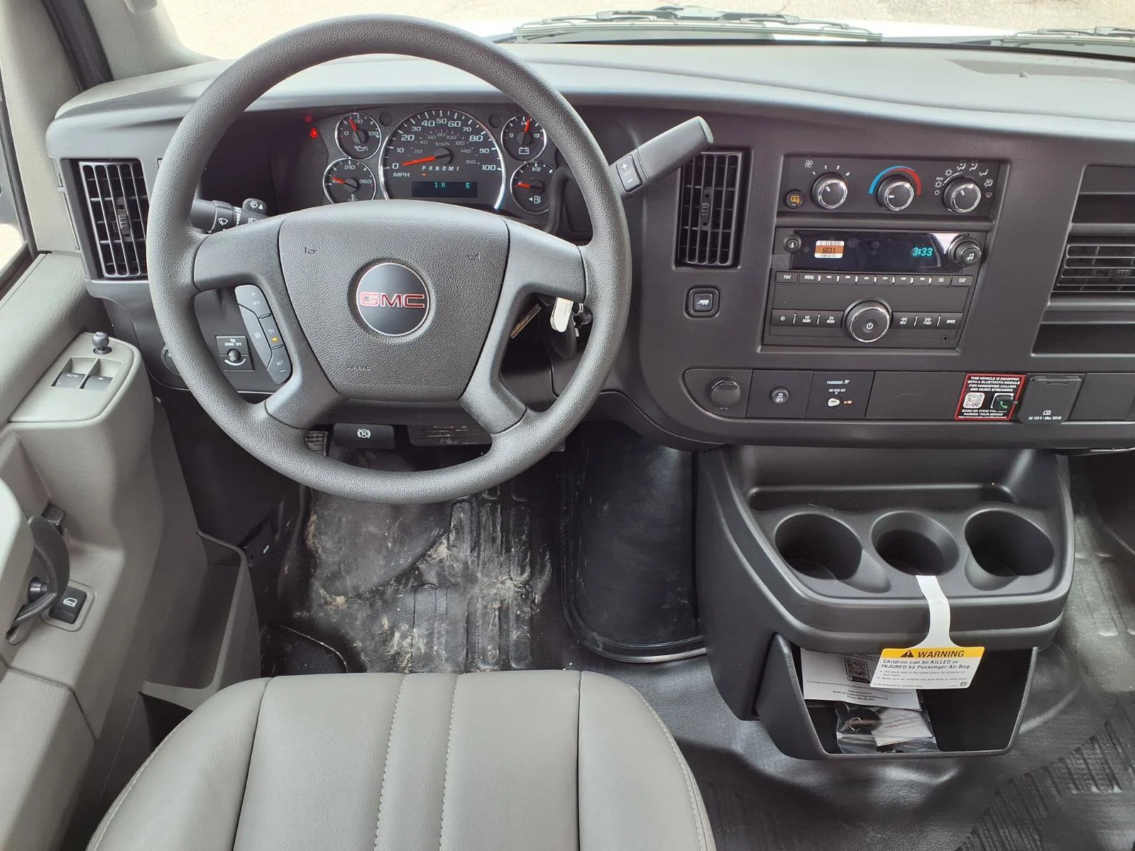 New 2026 Summit White GMC Work Van image 2