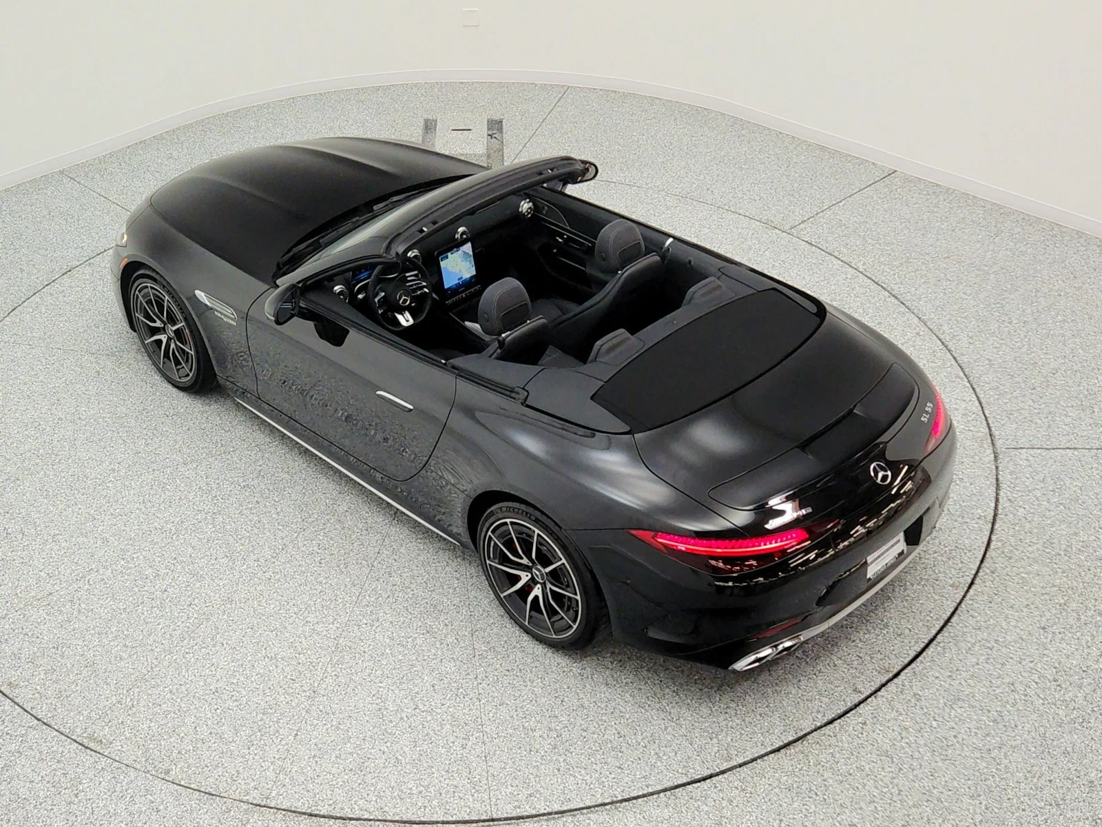 Certified Used 2022 Obsidian Black Metallic Mercedes-Benz AMG® SL 55 Roadster image 27