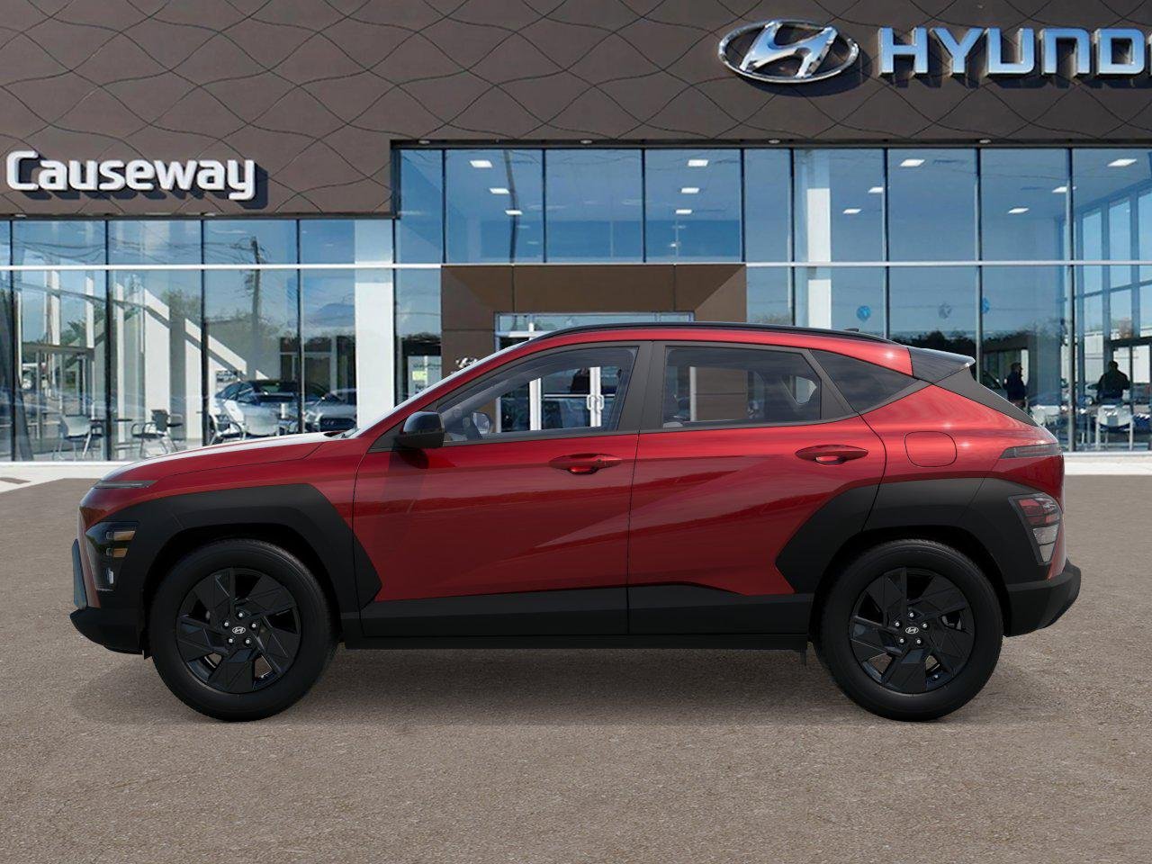 New 2027 Ultimate Red Metallic Hyundai SEL Sport AWD image 3