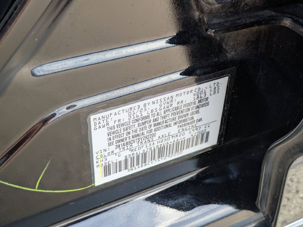 Used 2025 Black Nissan SV image 29