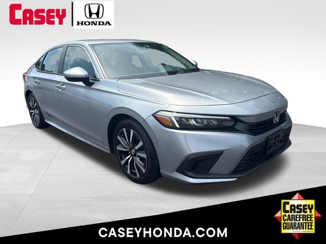 Used 2023 Lunar Silver Metallic Honda 1.5T 4D EX image 1