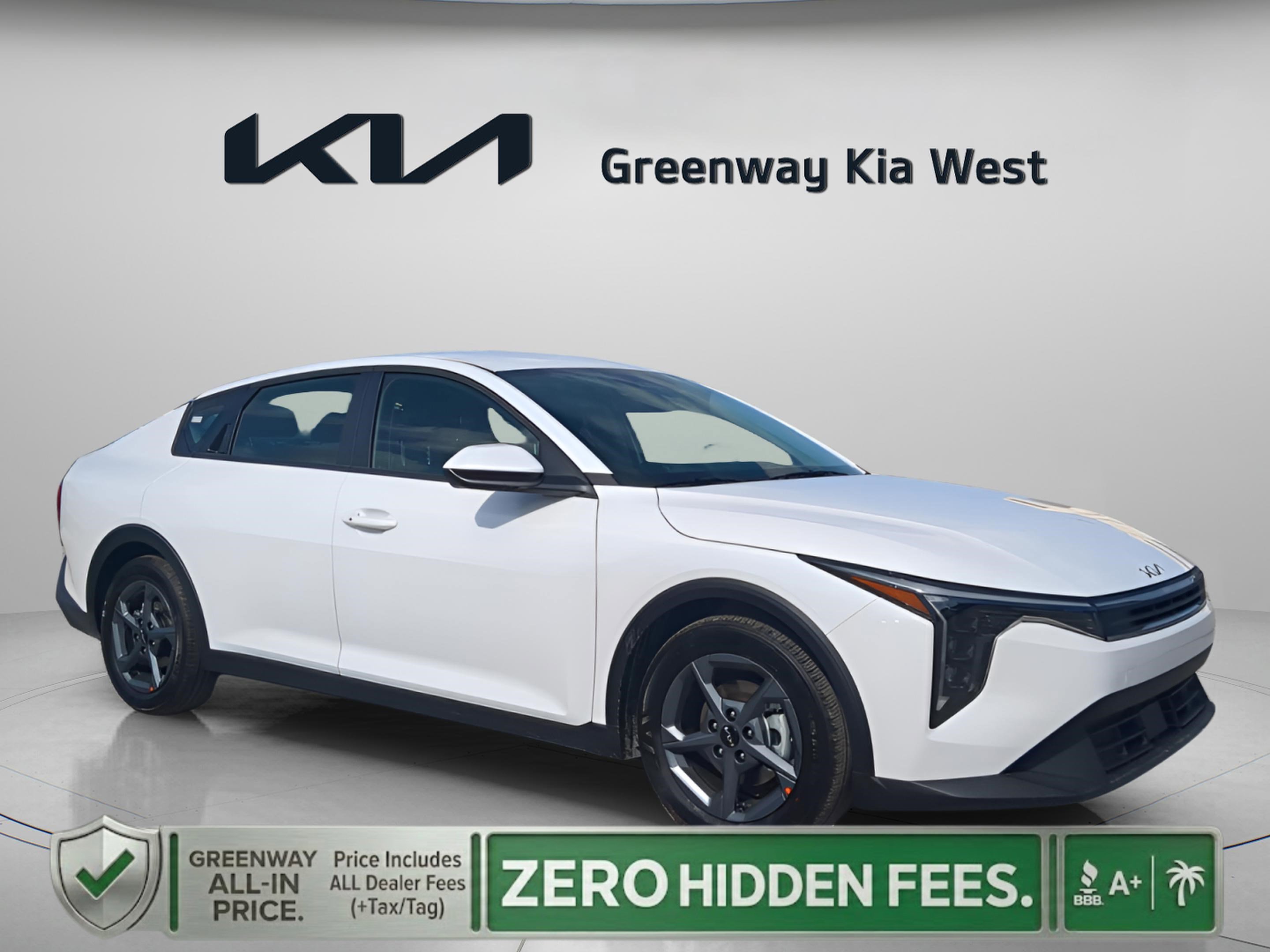 New 2026 Snow White Pearl Kia LXS image 1