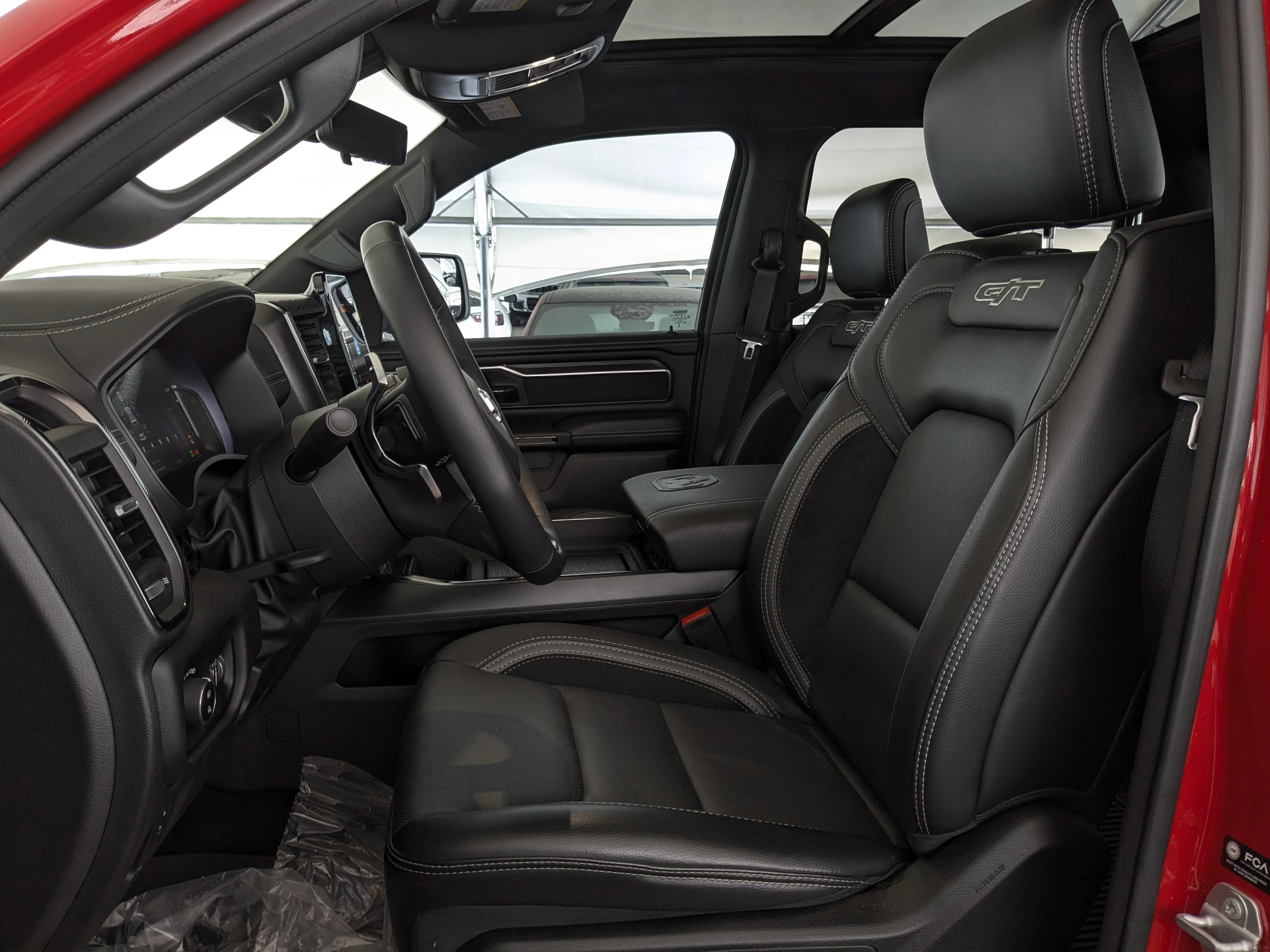 Used 2025 Red RAM Rebel - Rebel Level II Grp - Dual-Pane Sunroof - G/T Pkg - Tech Pkg - Bed Utility Grp - LOADED! image 14