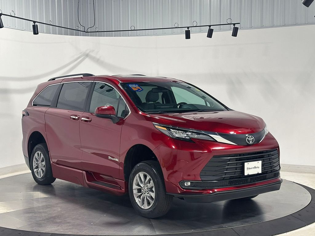 Used 2026 Red Toyota Wheelchair Accessible- XLE image 3