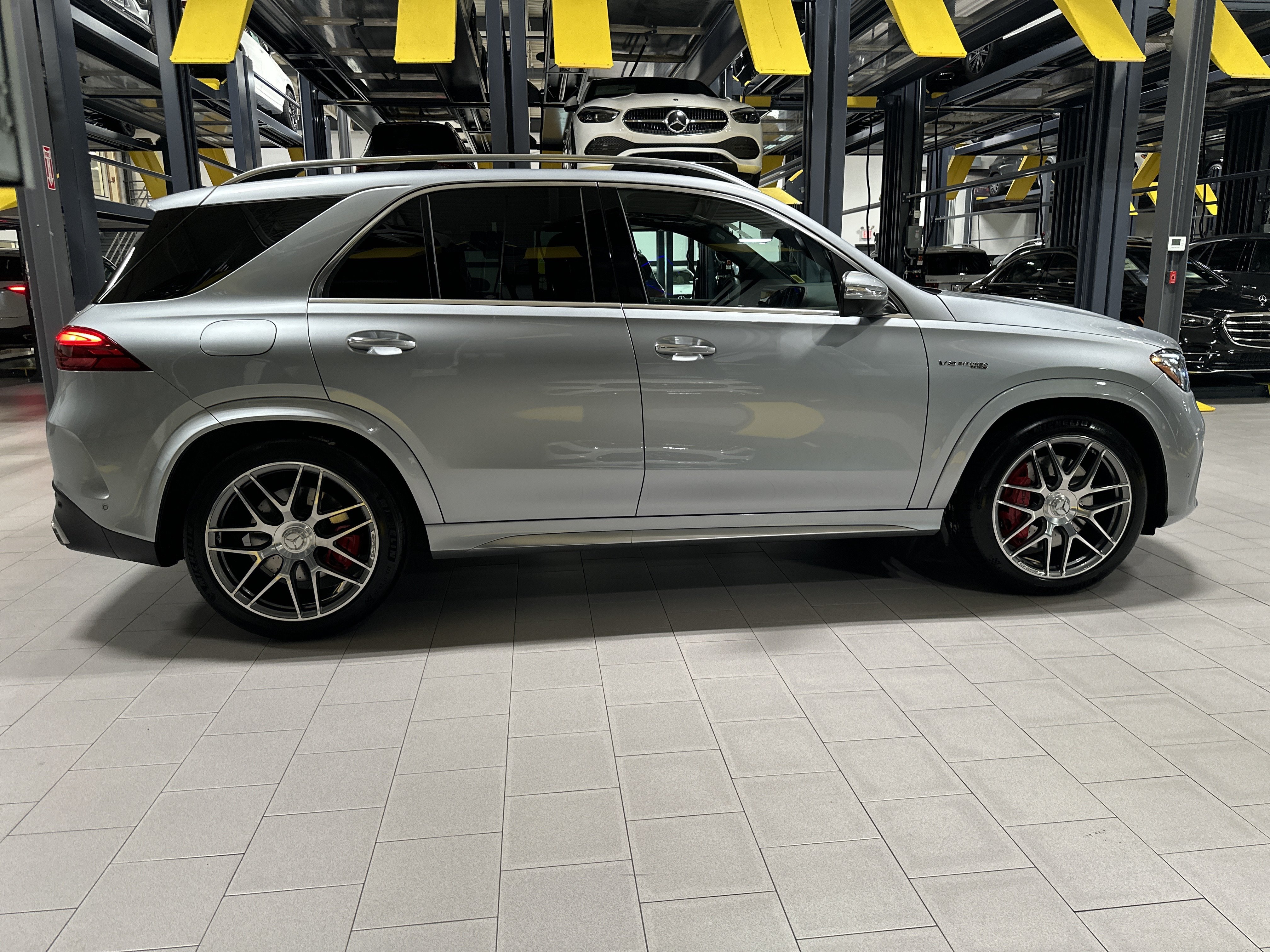 Certified Used 2024 Cirrus Silver Metallic Mercedes-Benz AMG® GLE 63 S image 6