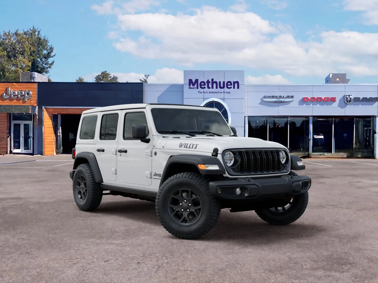New 2026 Bright White Clearcoat Jeep Willys image 5