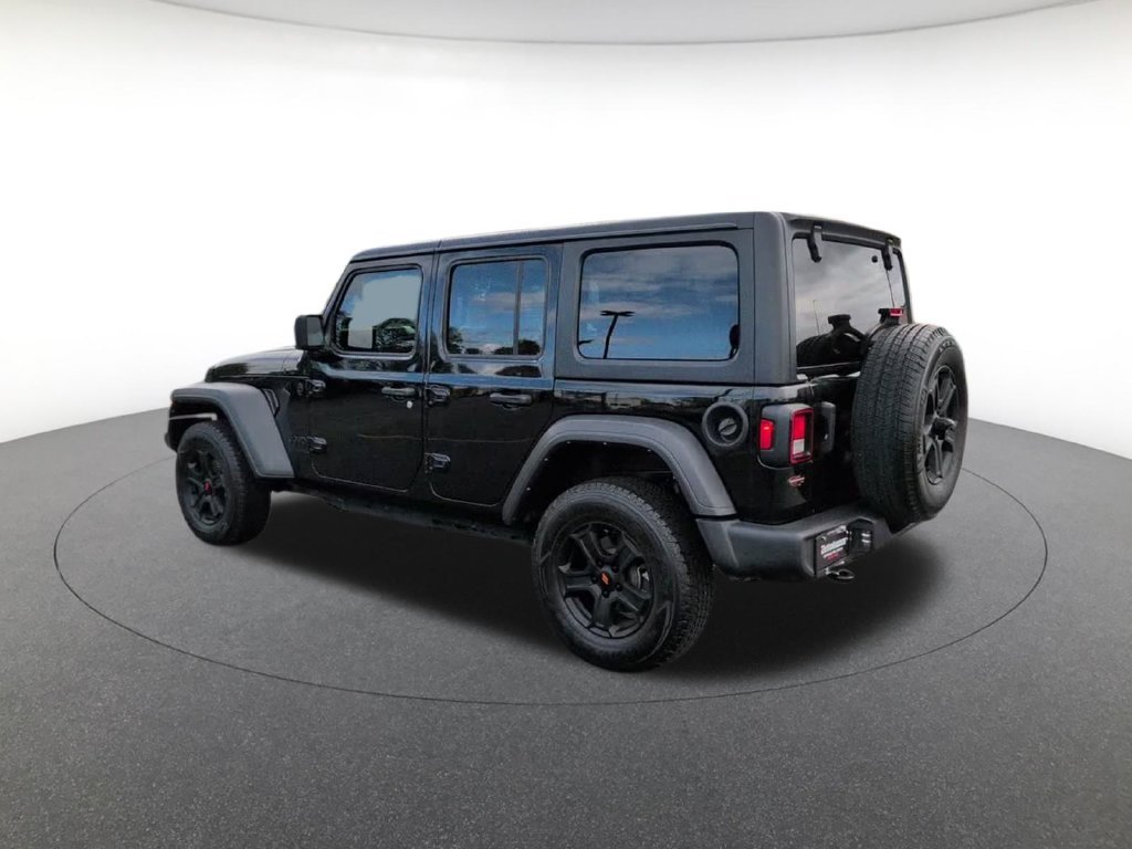 Certified Used 2022 Black Jeep Unlimited Sport S image 11