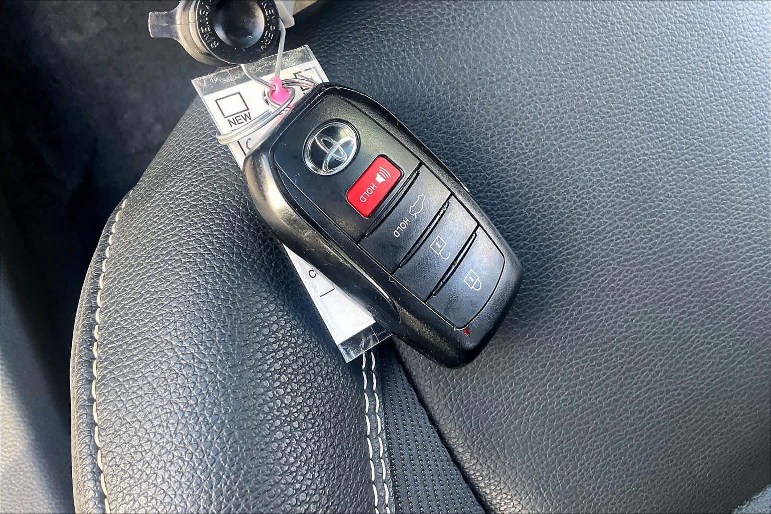 Used 2025 Reservoir Blue Toyota SE image 14