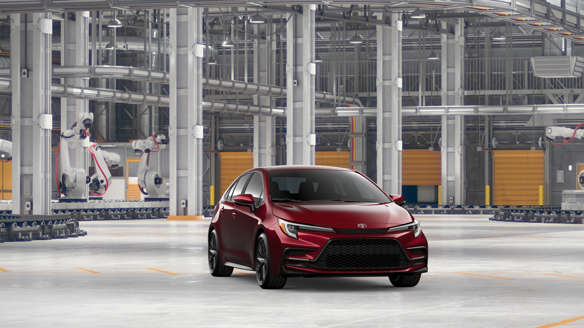 New 2026 Red Toyota SE image 16